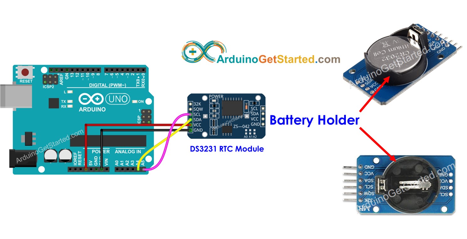 Arduino Horloge temps réel
