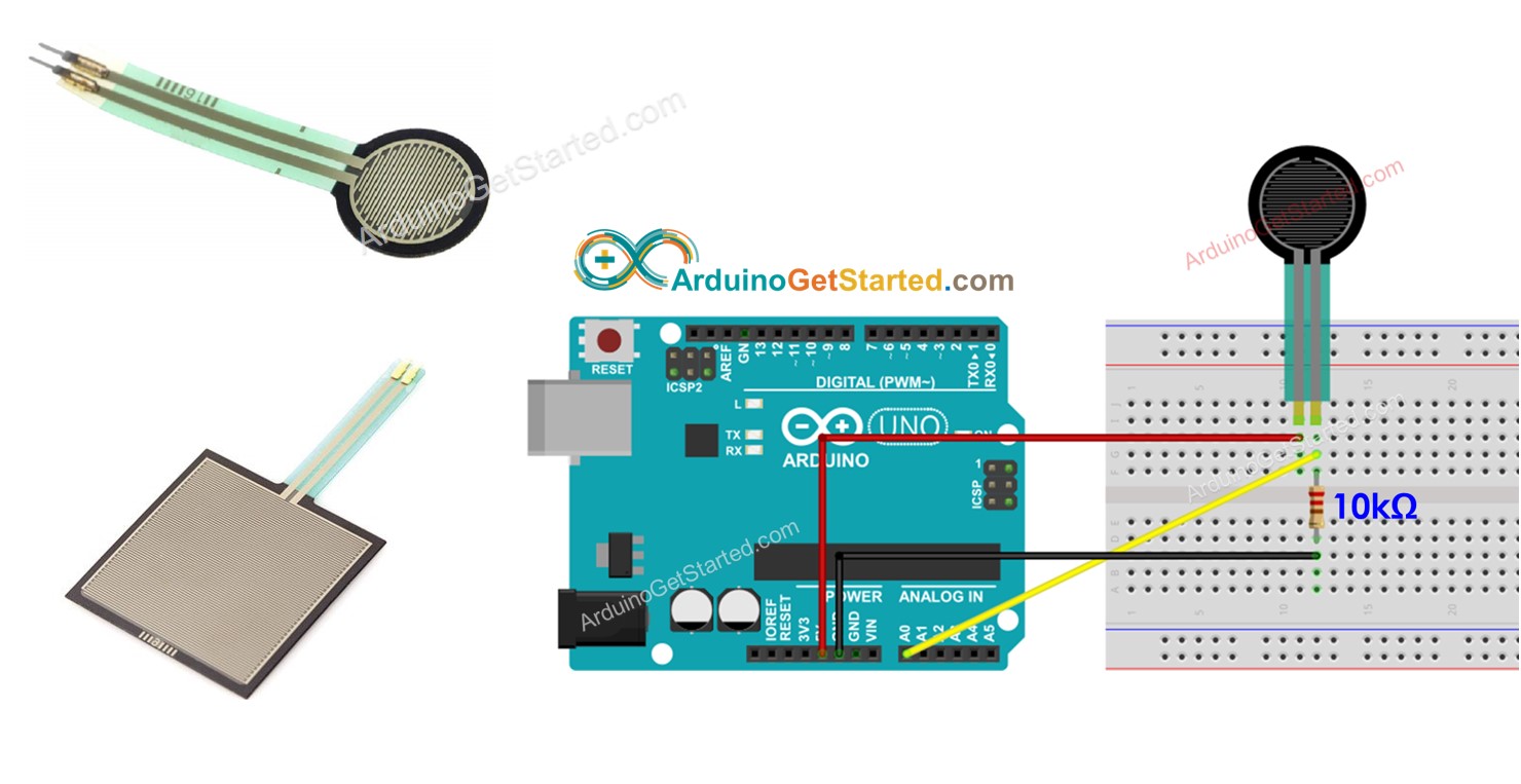 Arduino Capteur de force