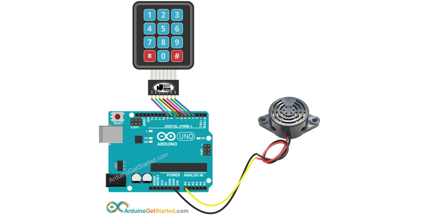 Arduino - Clavier - Buzzer