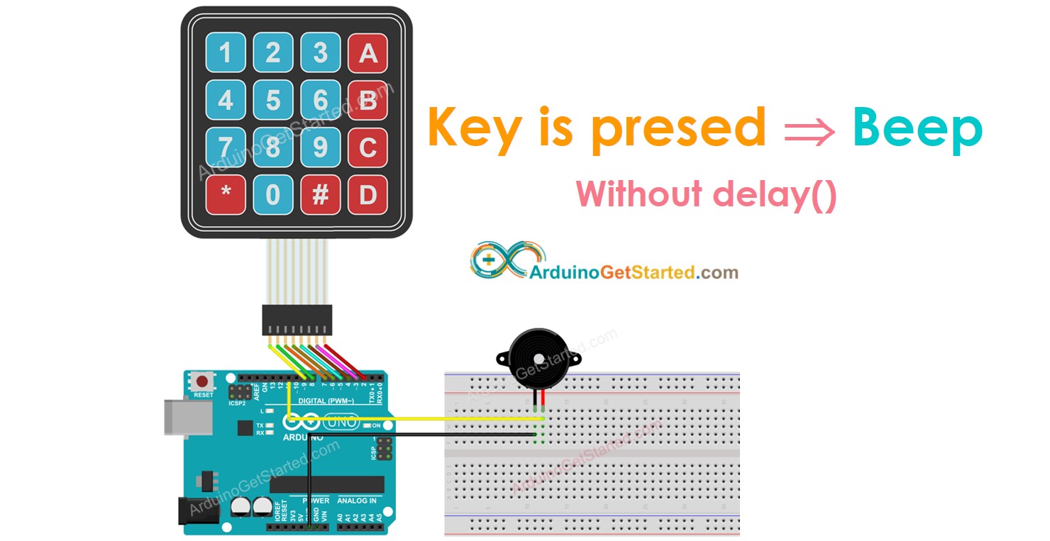 Arduino - Clavier - Bip
