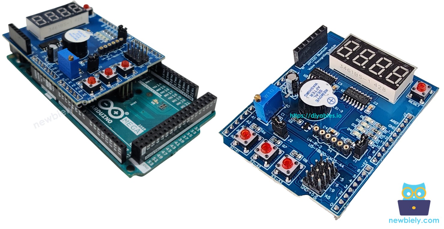 Shield Multifonction Arduino Mega