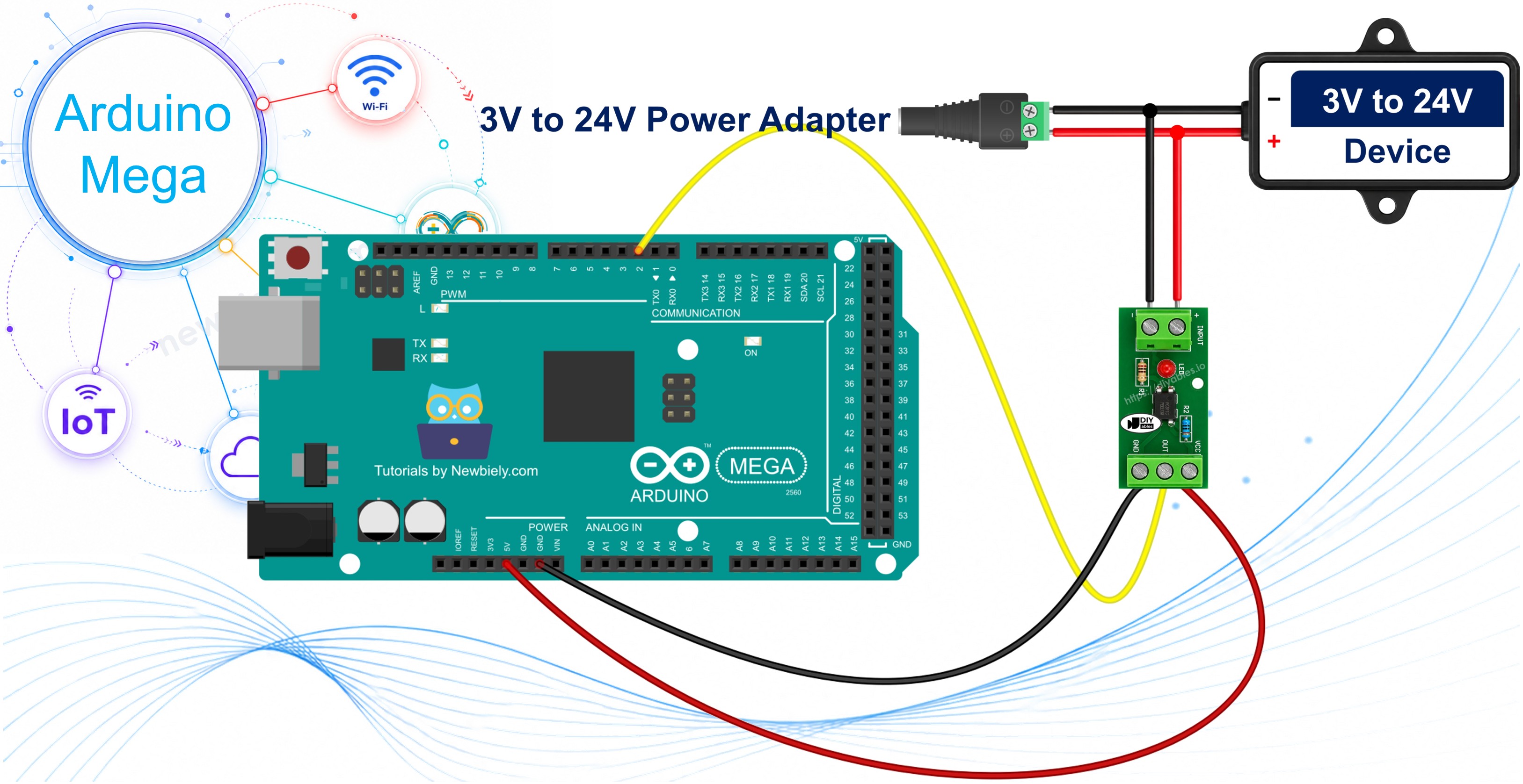 Arduino Mega Capteur de tension