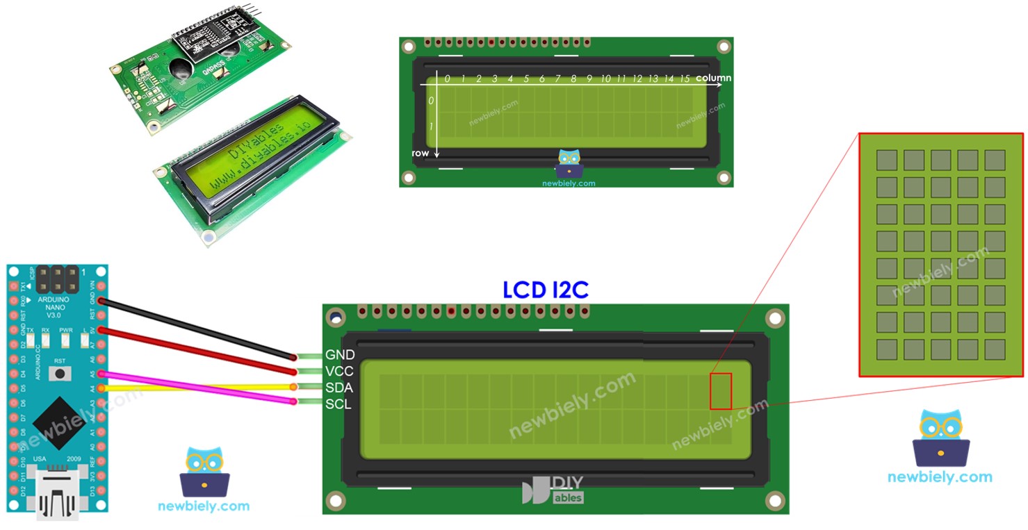 Arduino Nano Écran