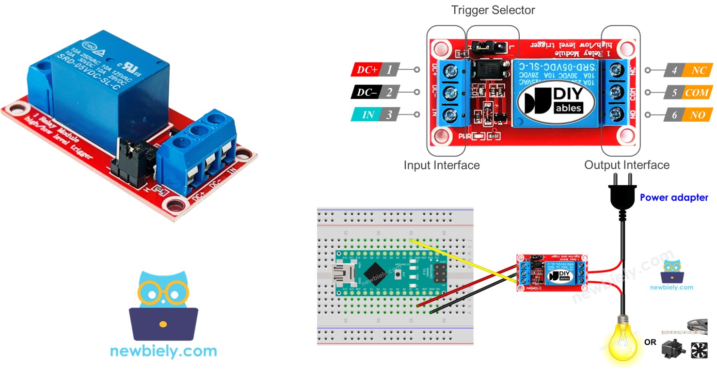 Arduino Nano - Relais