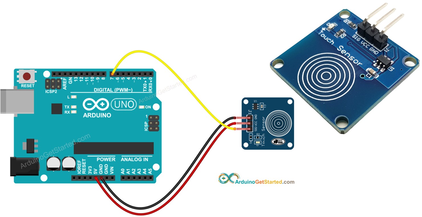 Arduino - Capteur tactile