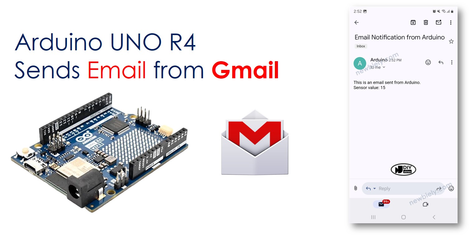 Arduino Uno R4 E-mail