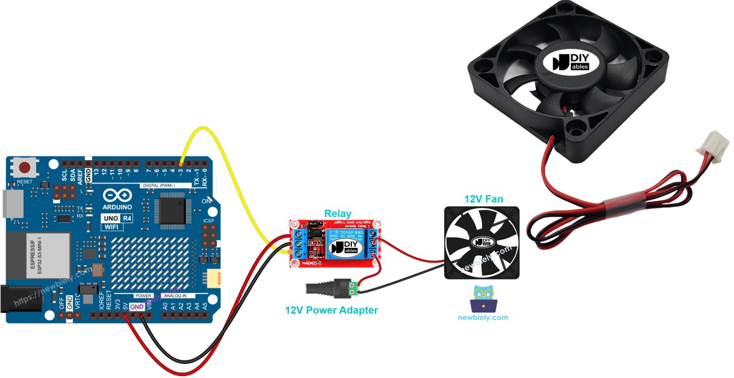 Ventilateur Arduino UNO R4