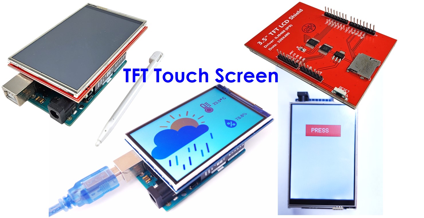 Écran tactile TFT LCD Arduino UNO R4