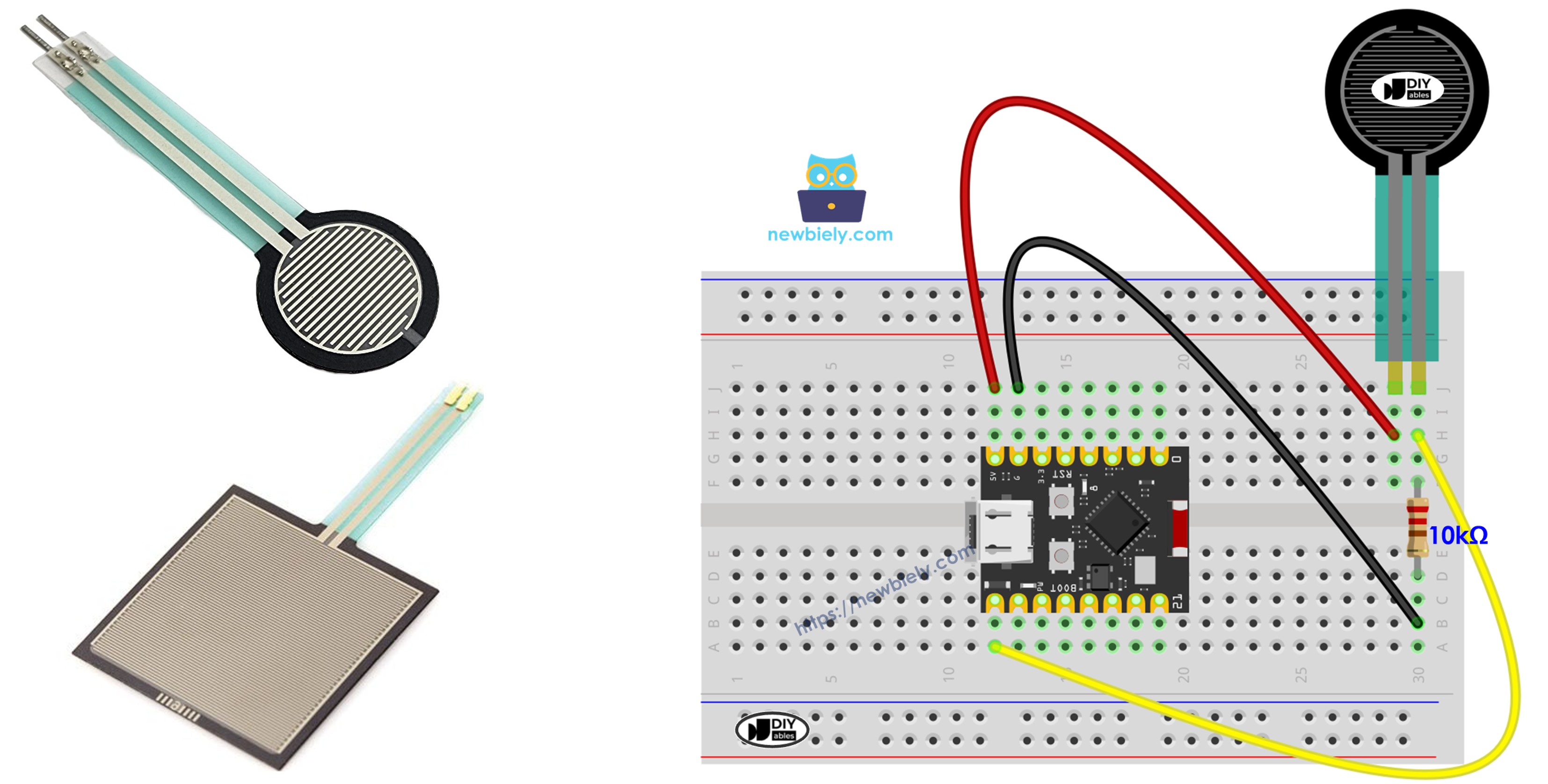 ESP32 C3 Super Mini Capteur de force
