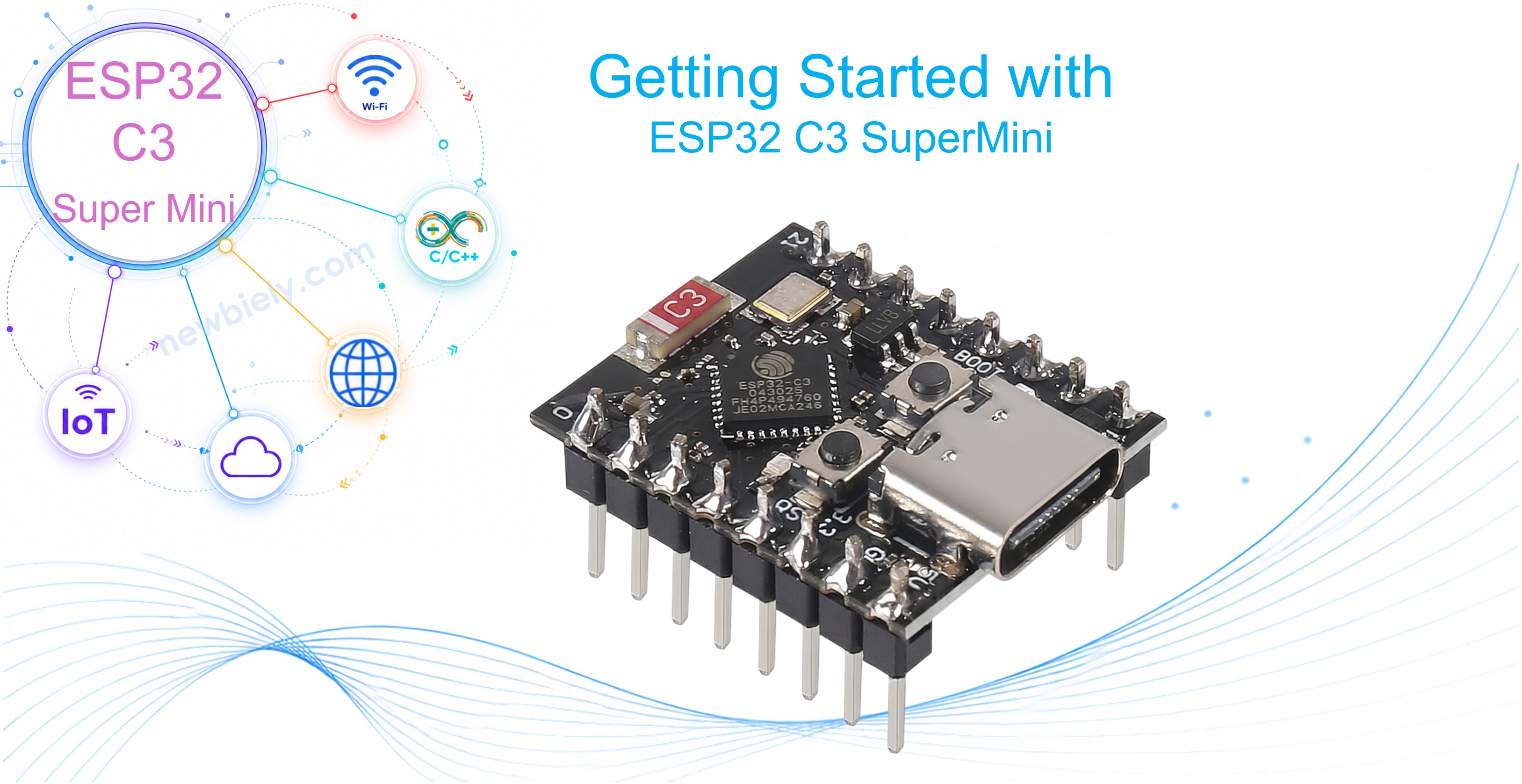 ESP32 C3 Super Mini - Premiers pas