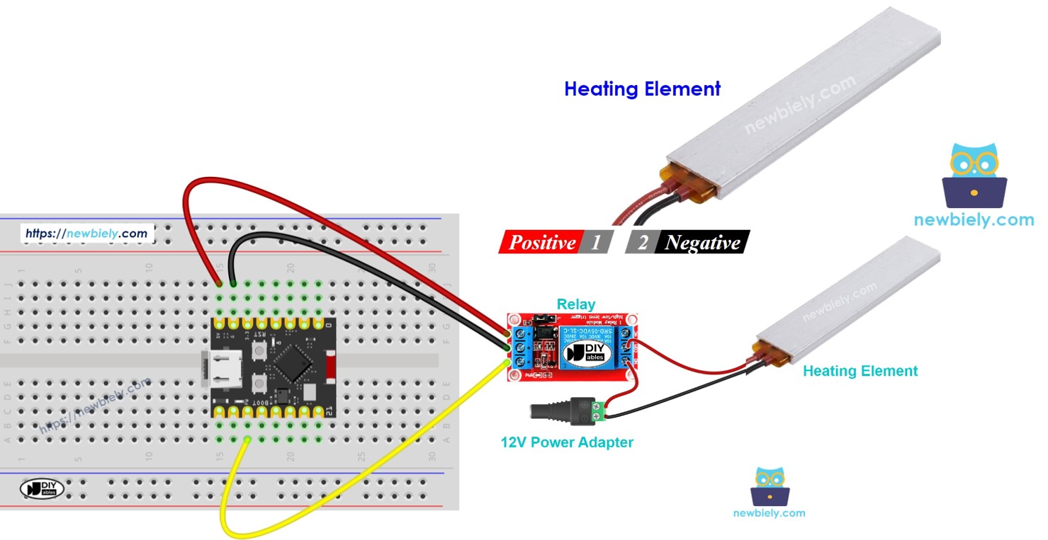 ESP32 C3 Super Mini - Contrôle Élément de Chauffage