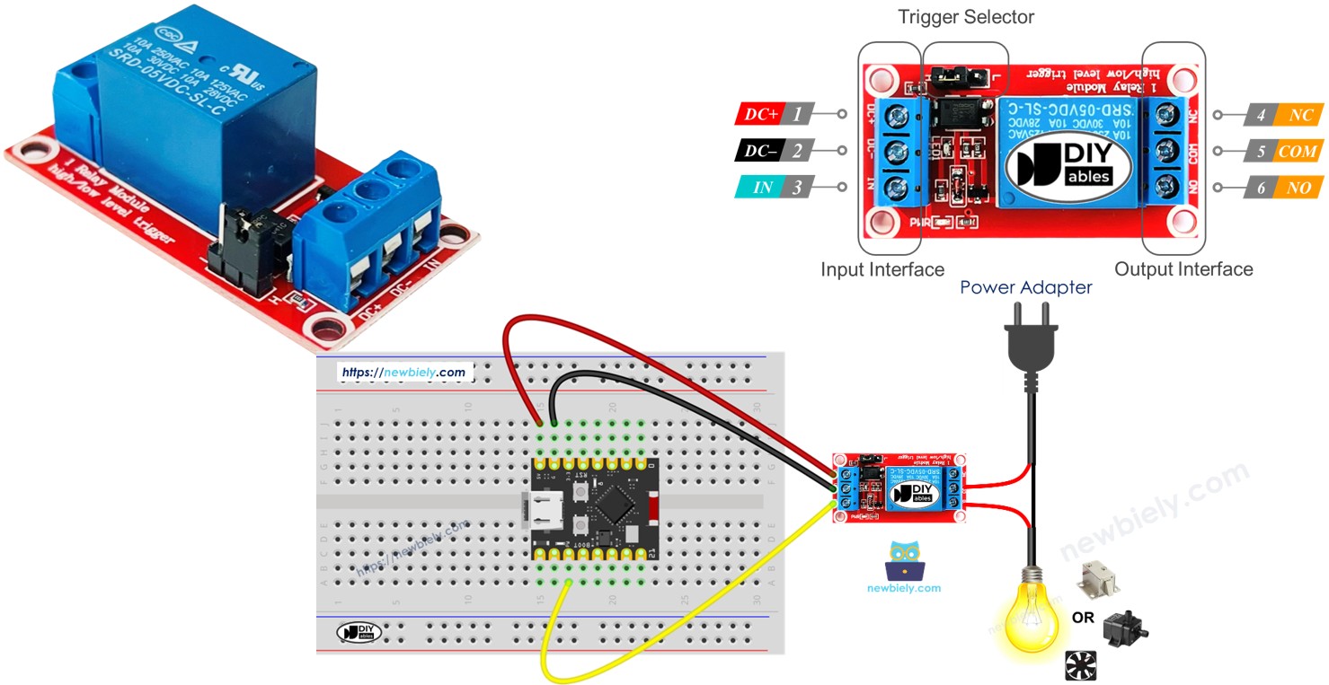 ESP32 C3 Super Mini Relais