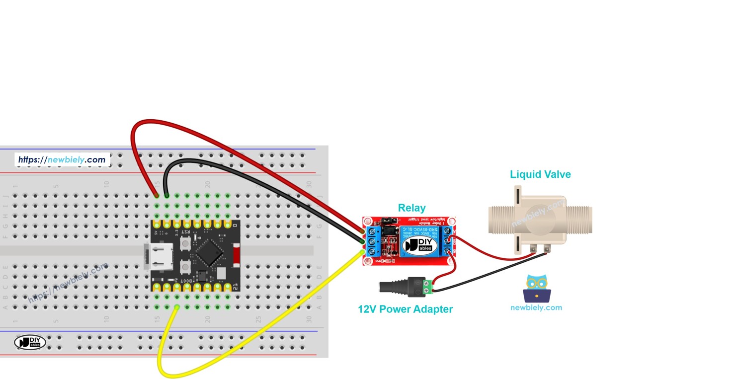 ESP32 C3 Super Mini - Vanne Eau/Liquide