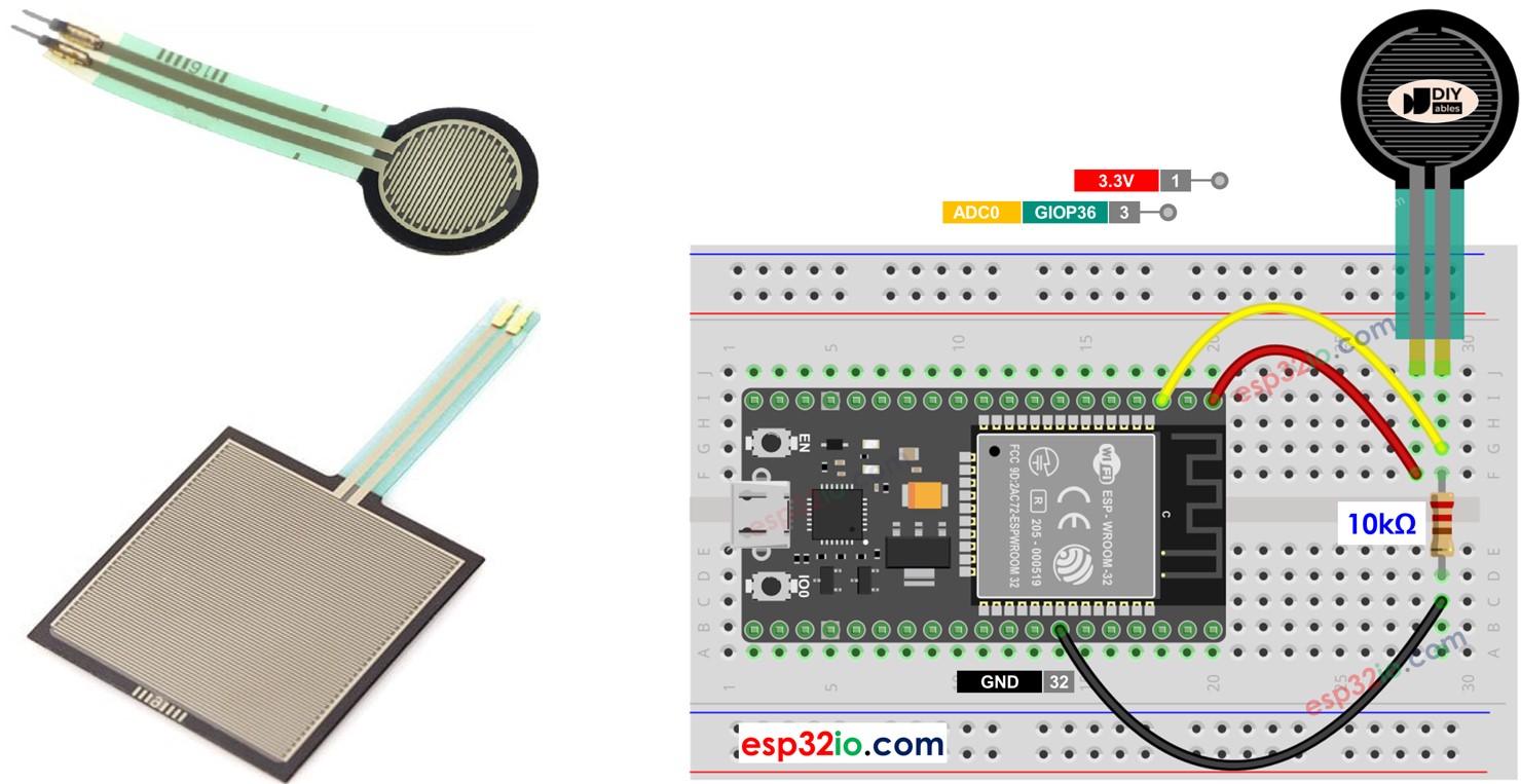 ESP32 Capteur de force