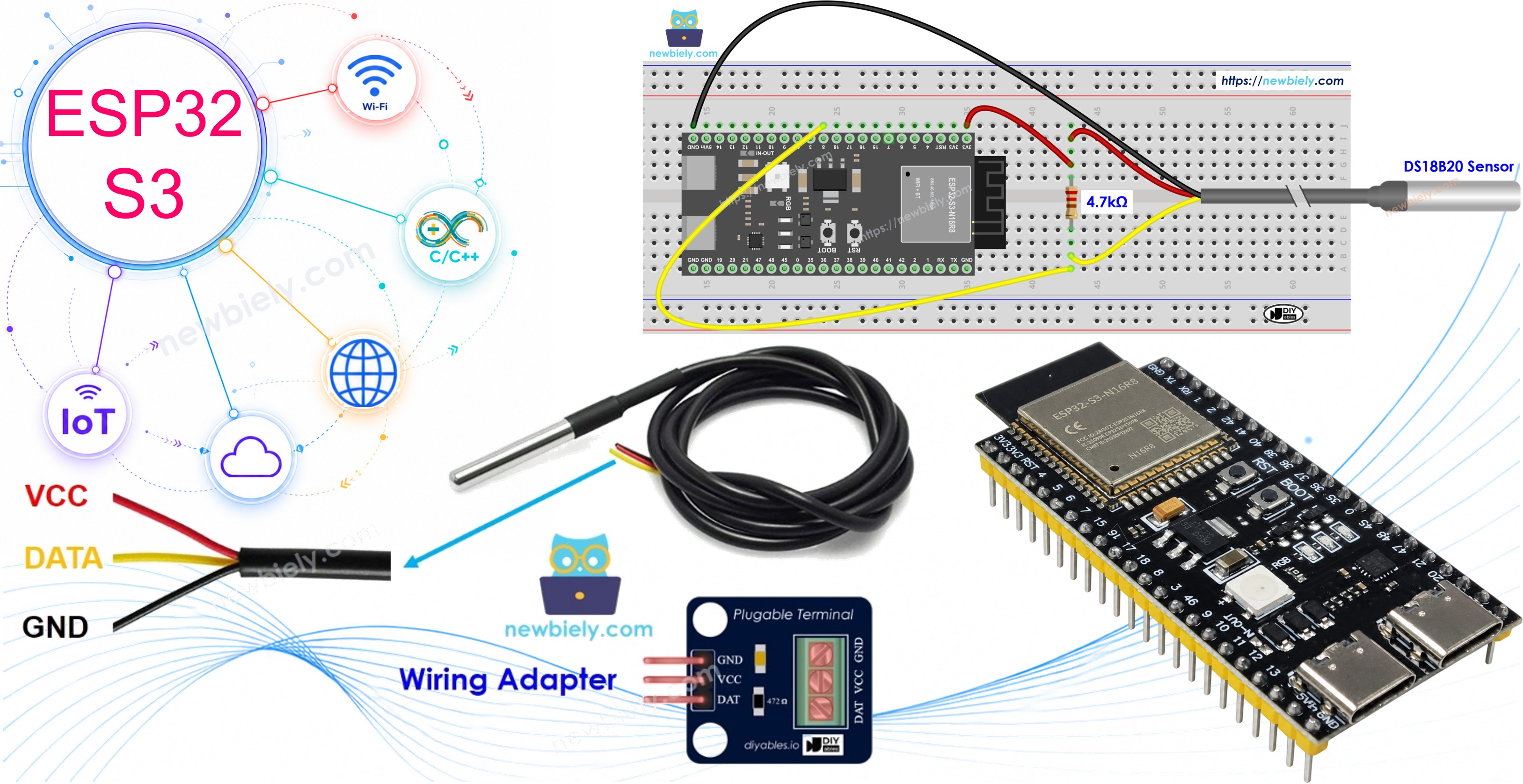 ESP32 S3 - Temperature Sensor
