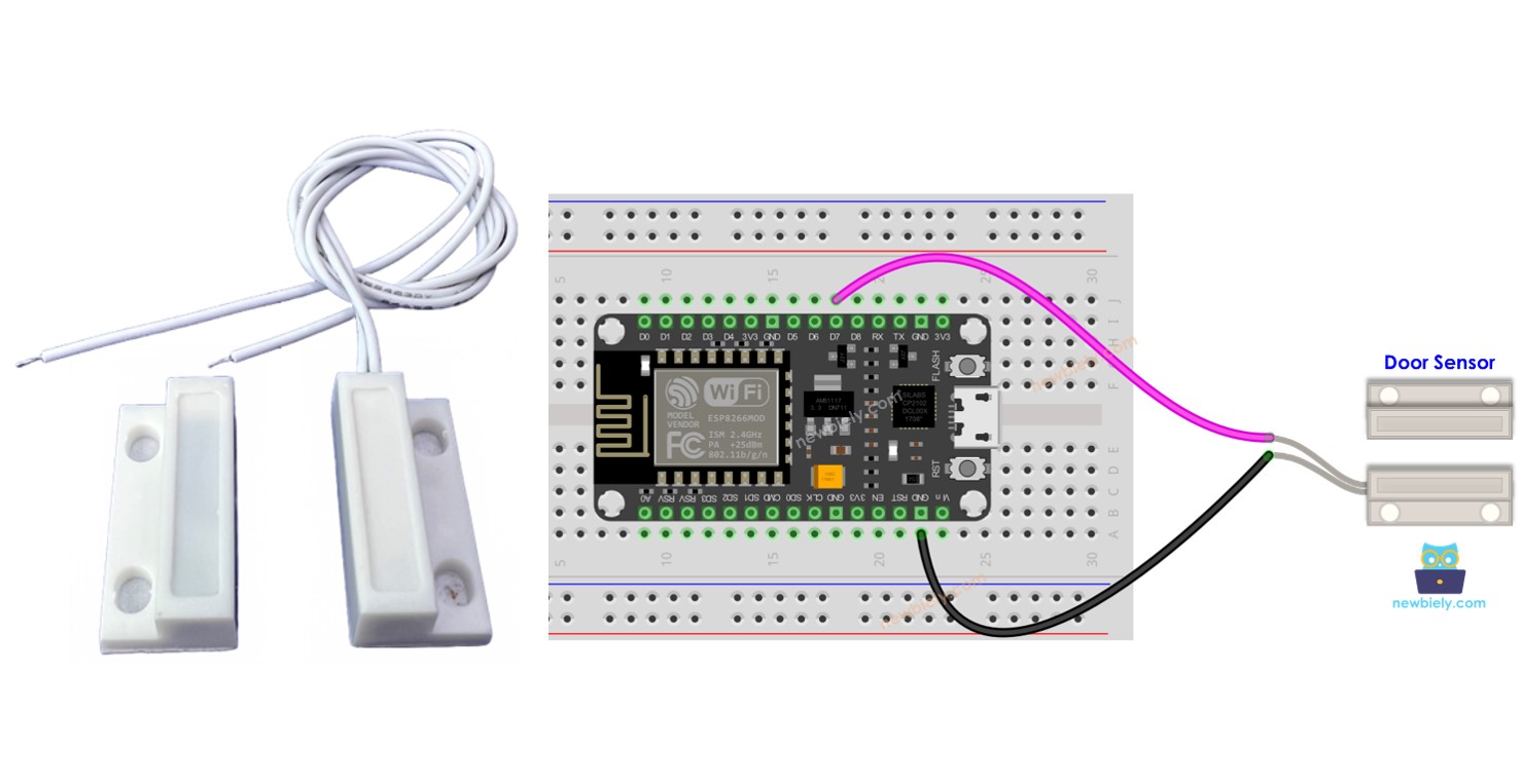 ESP8266 Capteur de porte