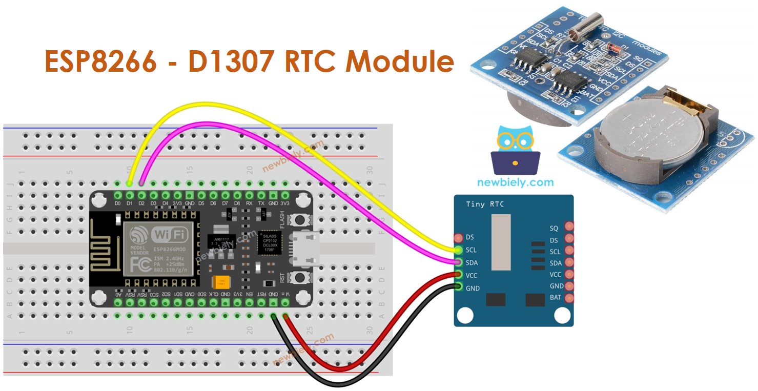 ESP8266 - Module RTC DS1307