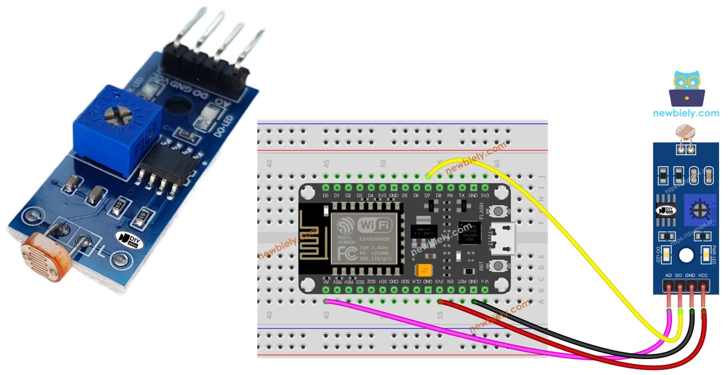 ESP8266 - Module LDR