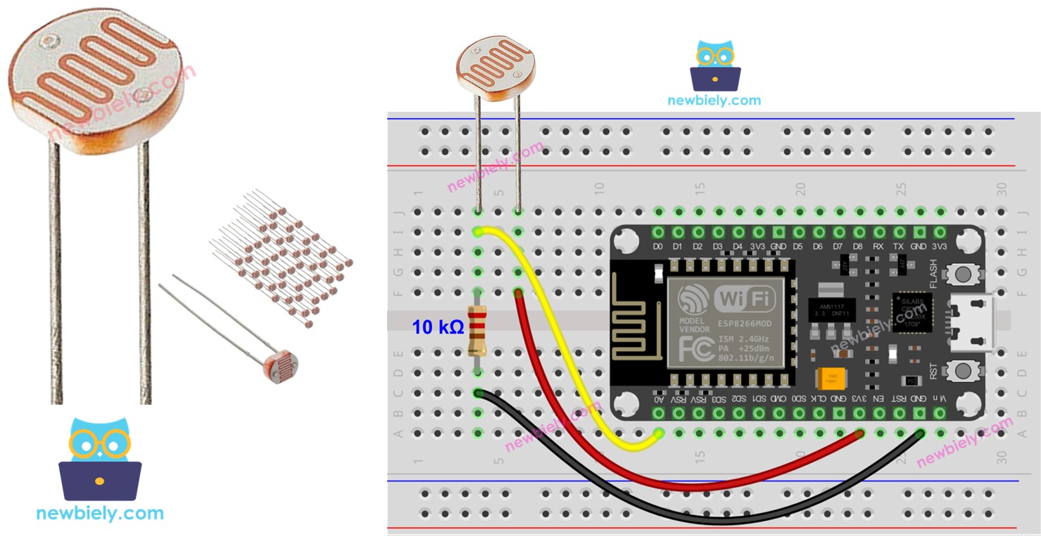ESP8266 Capteur de lumière