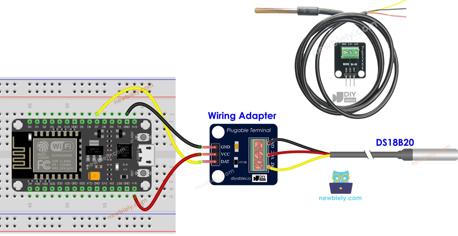 ESP8266 Capteur de température