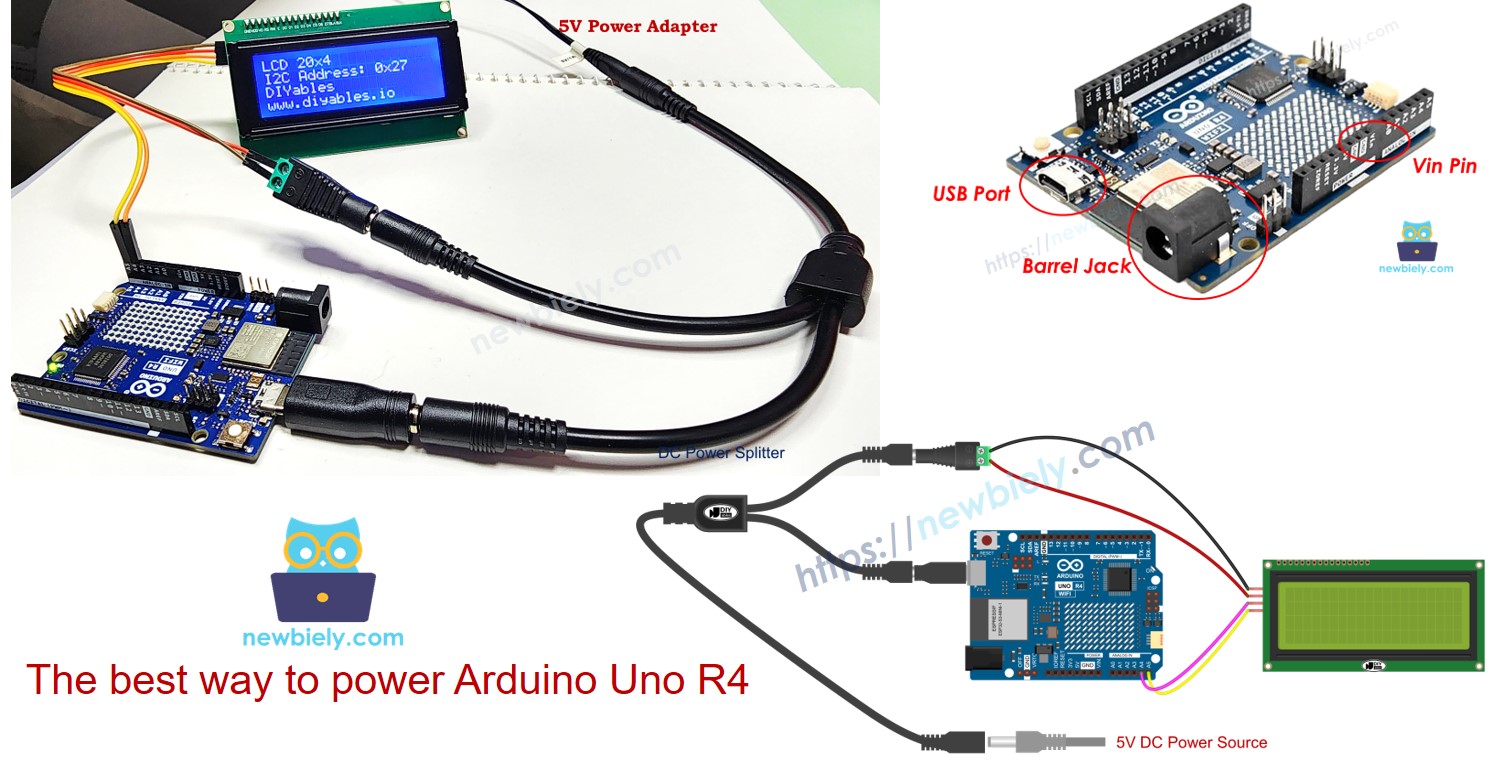 Arduino Uno R4 De base