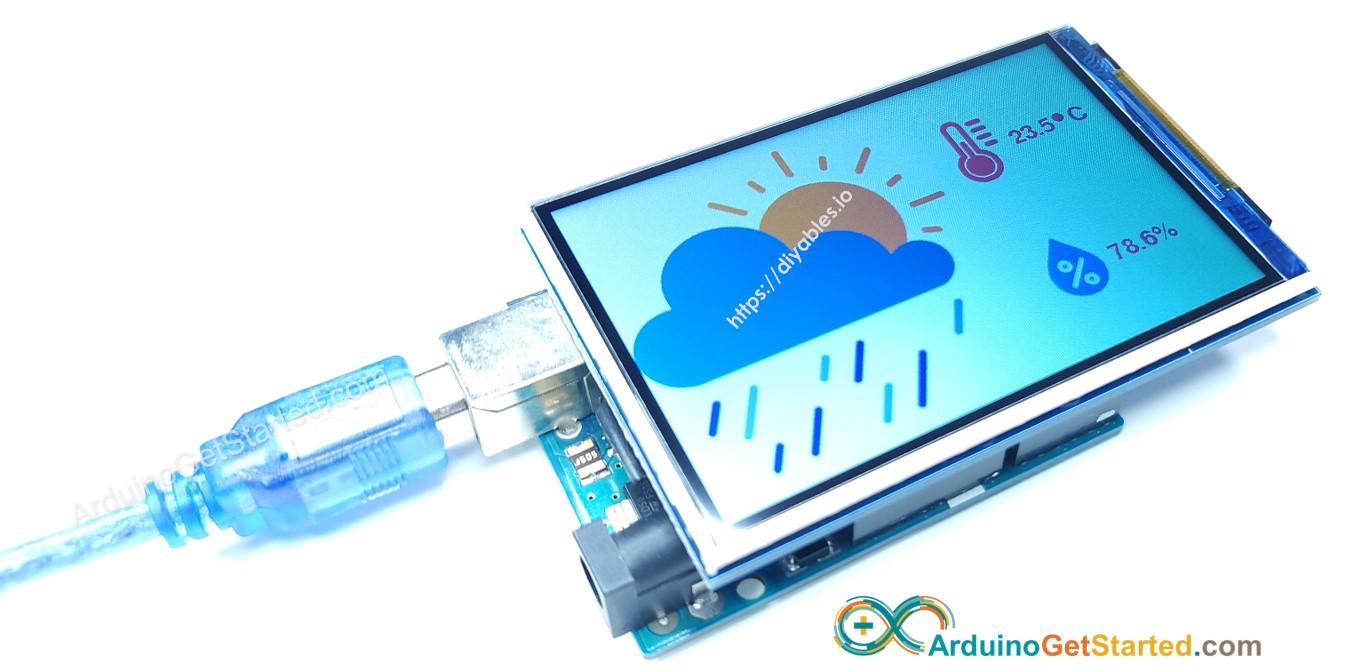 Arduino affiche plusieurs images sur l'écran TFT LCD