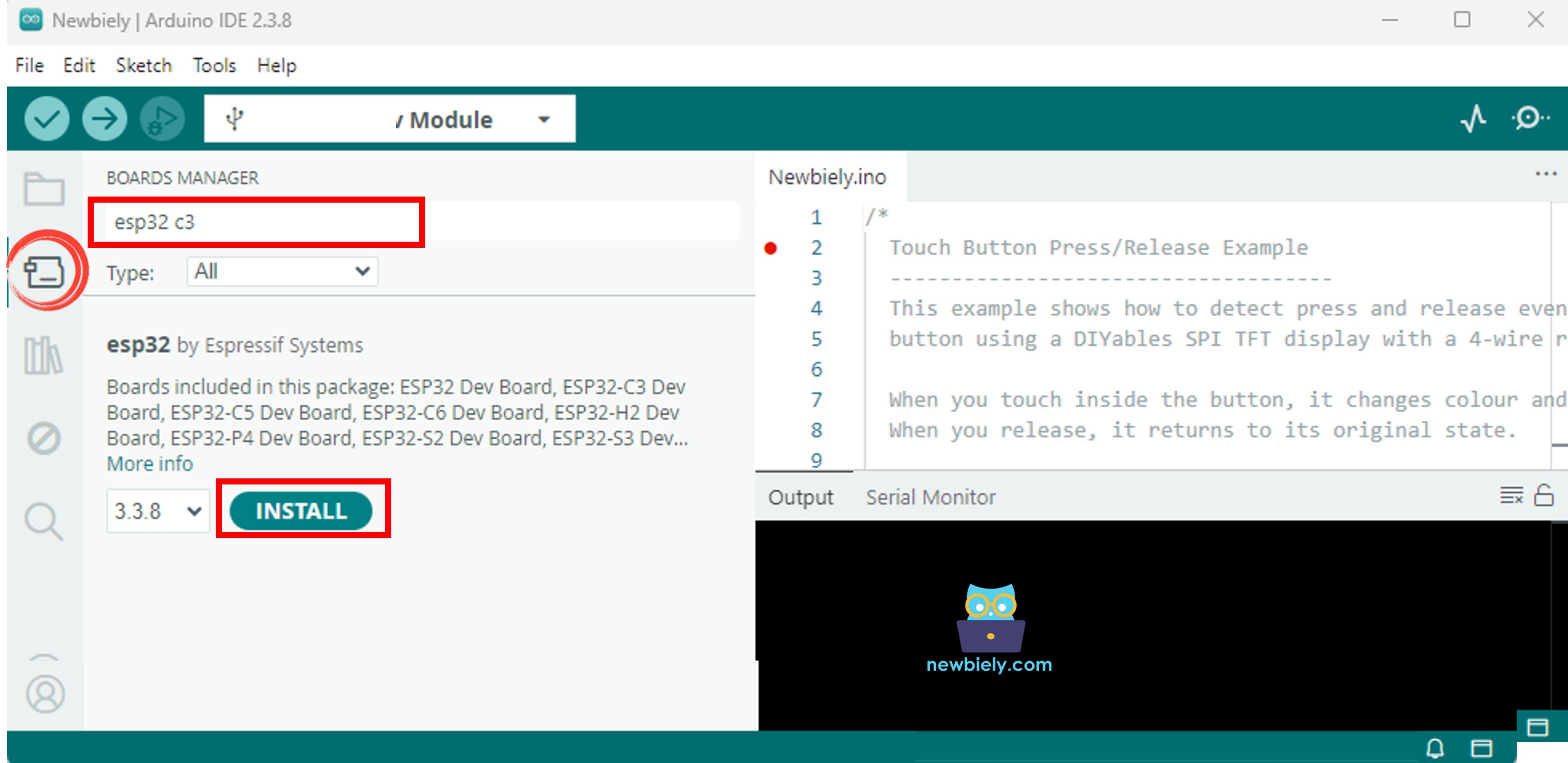 Arduino IDE - Comment installer ESP32 C3 Super Mini
