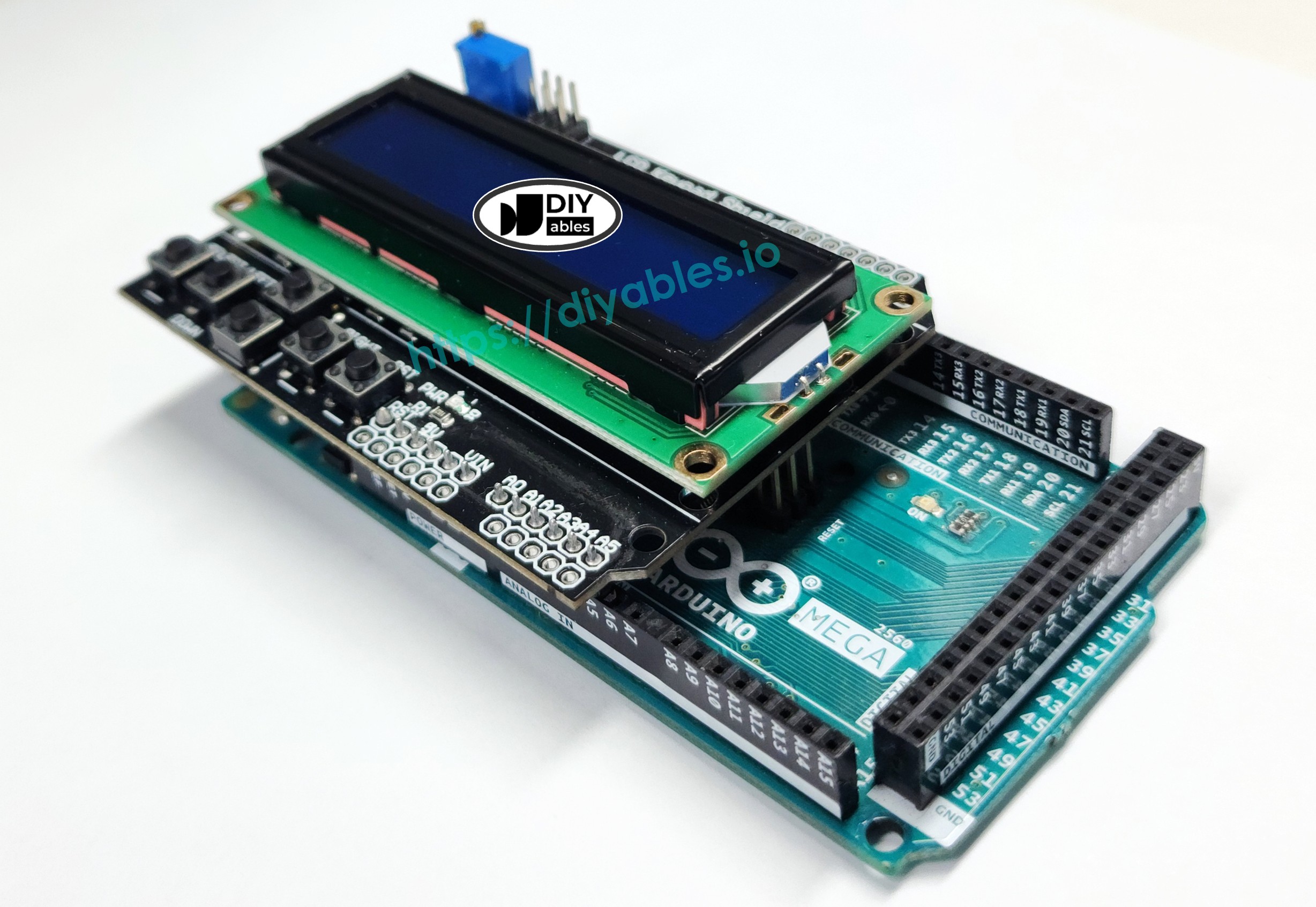 Arduino Mega LCD Keypad Shield Wiring Diagram