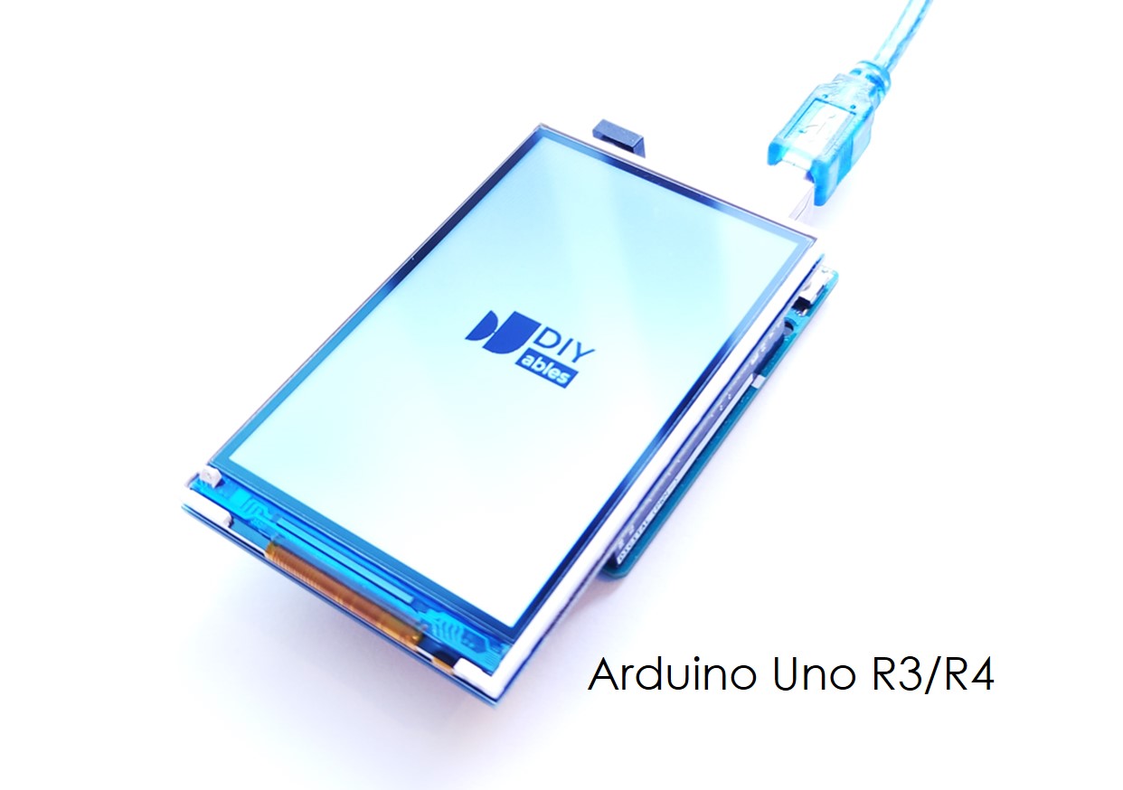 Arduino UNO R4 : affichage d'une image sur l'écran tactile TFT LCD