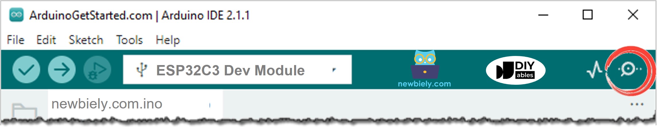 Comment ouvrir le moniteur série sur Arduino IDE