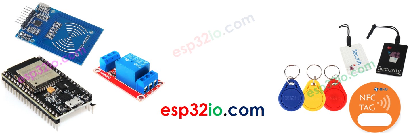 Composant relais RFID ESP32 ESP32