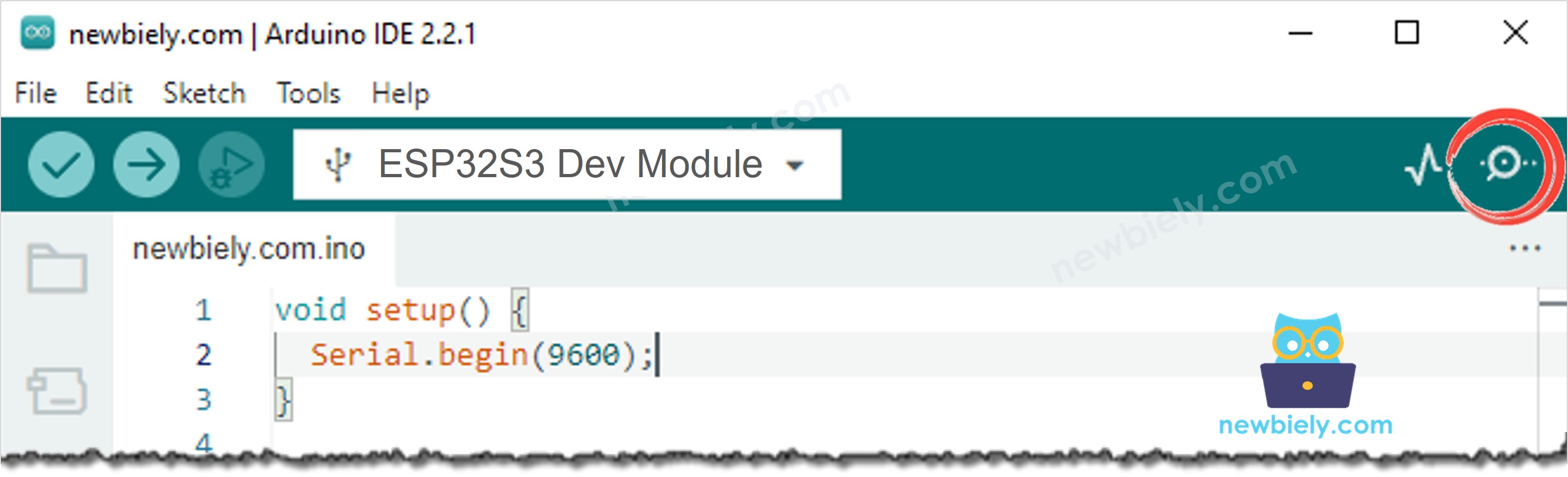 Comment ouvrir le Serial Monitor sur Arduino IDE