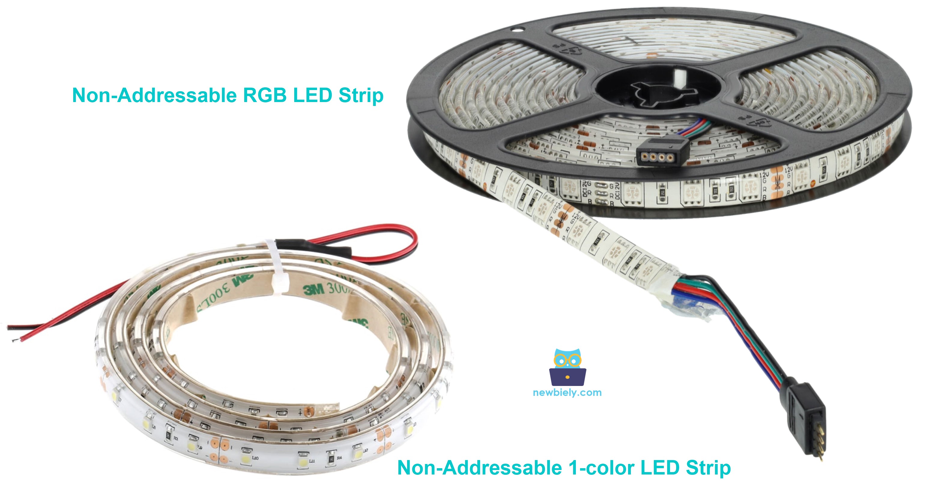 Brochage de bande LED non adressable ESP32
