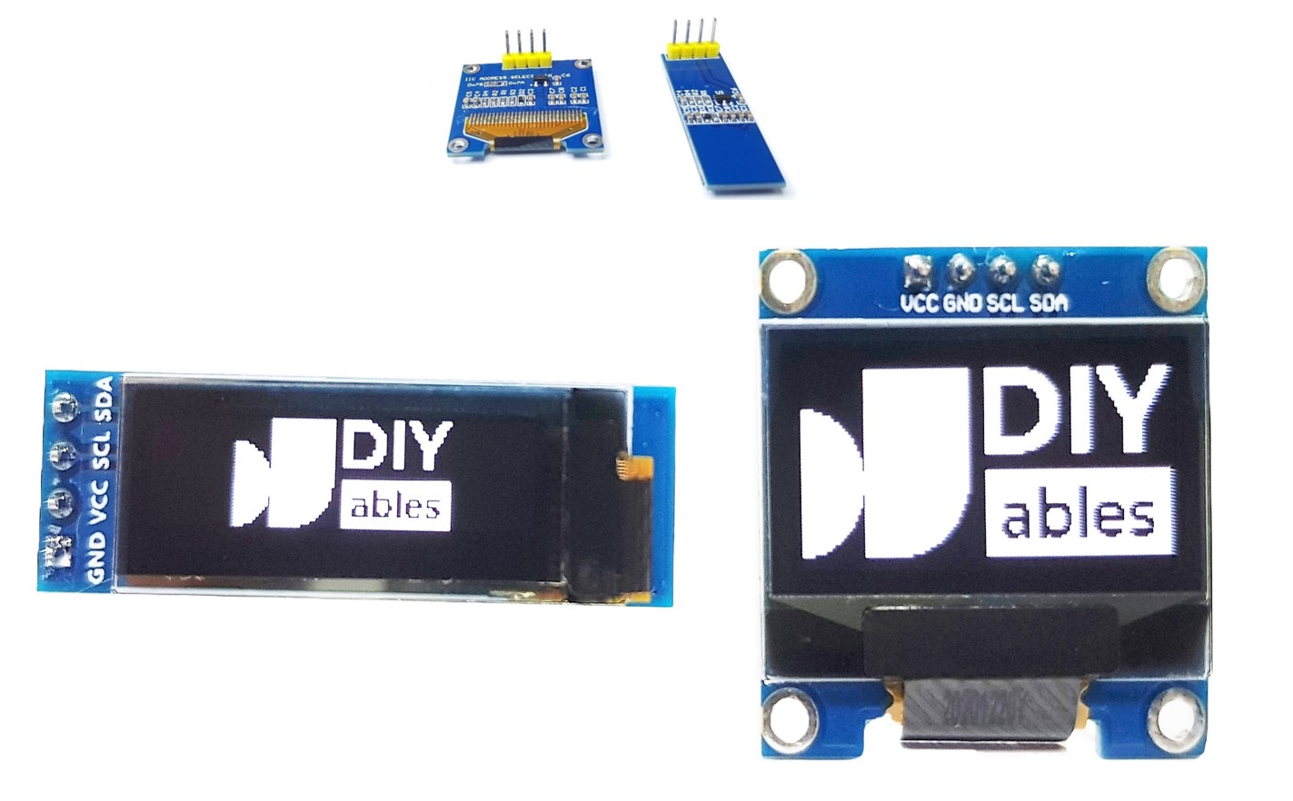 Schéma des broches de l'OLED