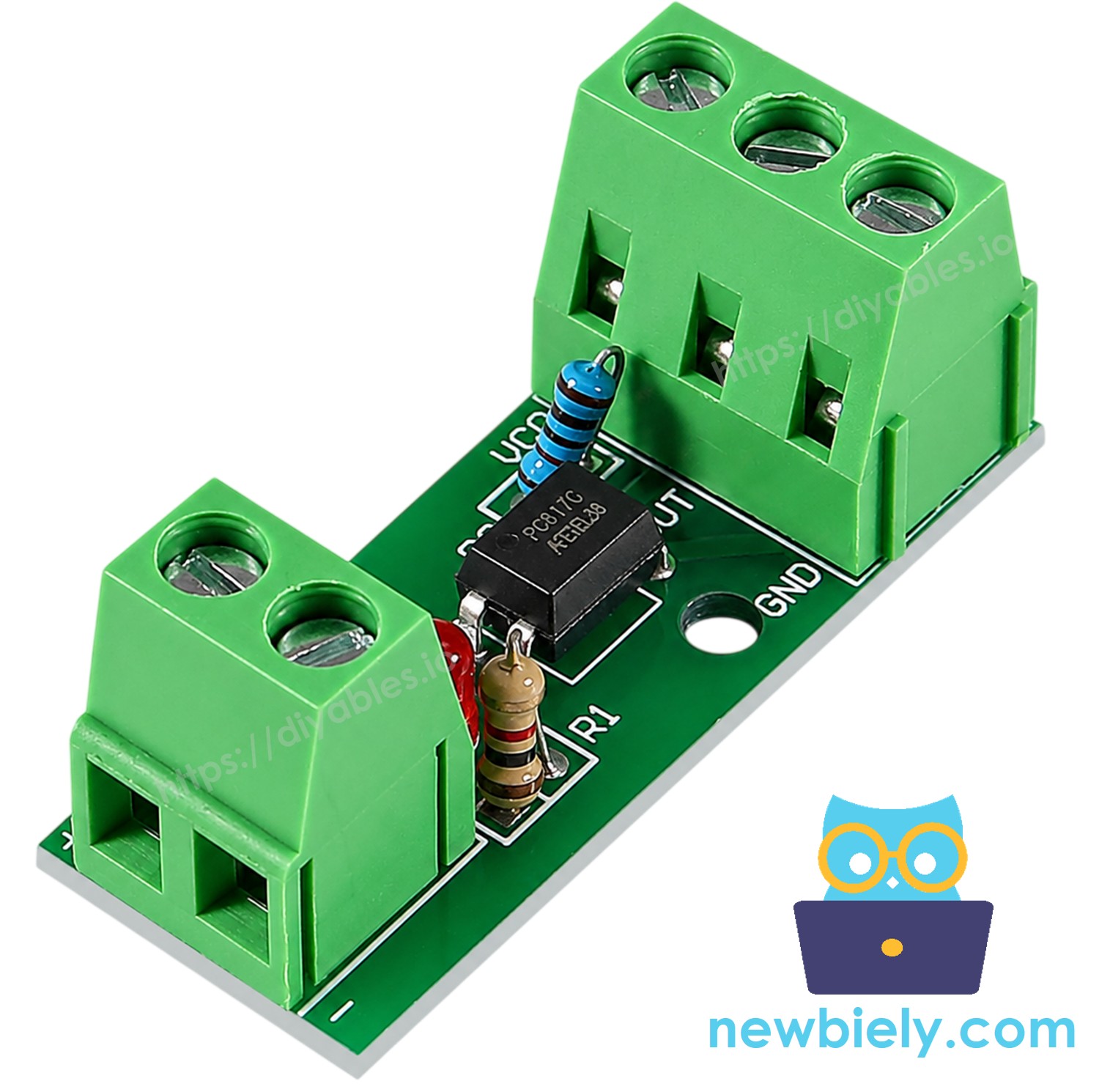 Module d'isolation optocoupleur PC817 Arduino Nano