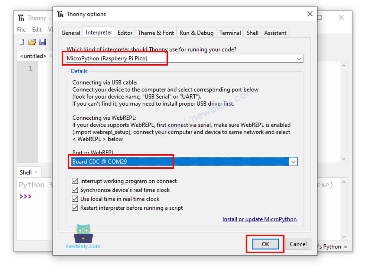Premiers pas avec le Raspberry Pi Pico