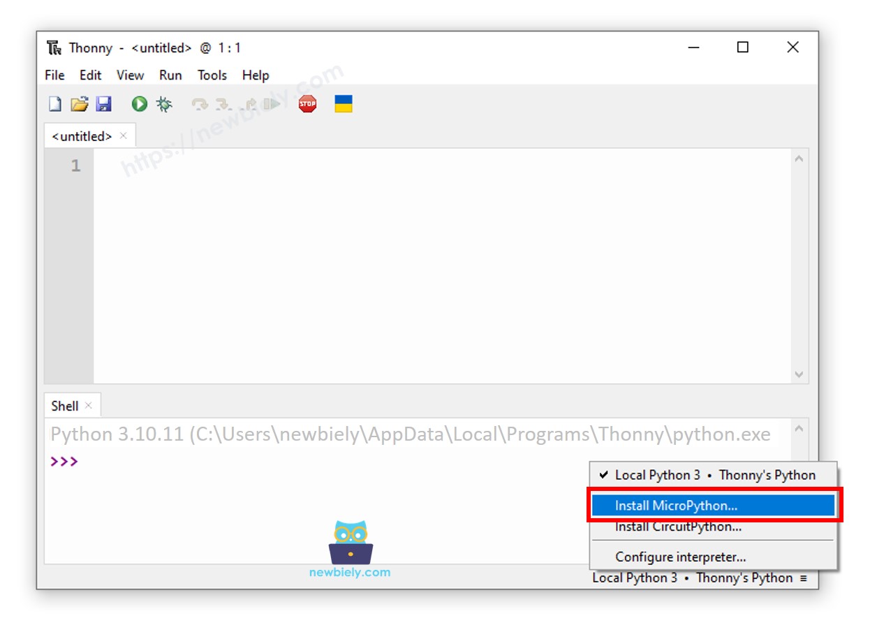 MicroPython sur le Raspberry Pi Pico